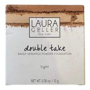 Laura Geller Baked Double Take Baked Full Coverage Powder Foundation Light Matte